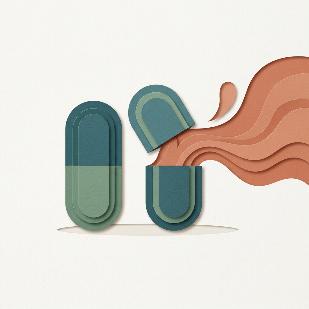 Methylphenidat vs. Lisdexamfetamin: Abstragierter Wirkstoffvergleich im Papierschnitt-Stil